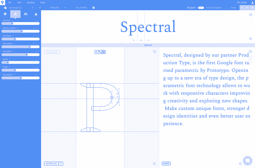 Google发布首款参数字体Spectral 可以为任何设计做出改变