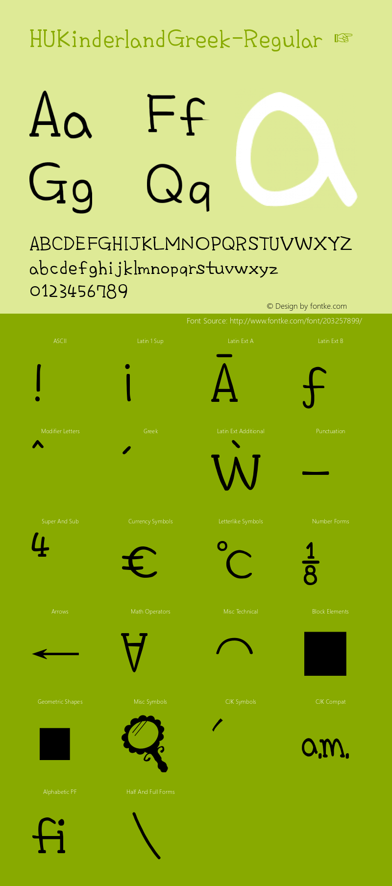 ☞HUKinderlandGreek-Regular Version 1.00; ttfautohint (v1.5);com.myfonts.easy.heummdesign.hu-kinderland.greek-regular.wfkit2.version.5PQ1图片样张