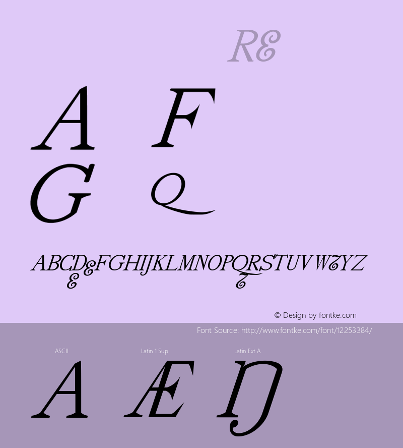 drmdozit24 Regular Version 001.001 Font Sample