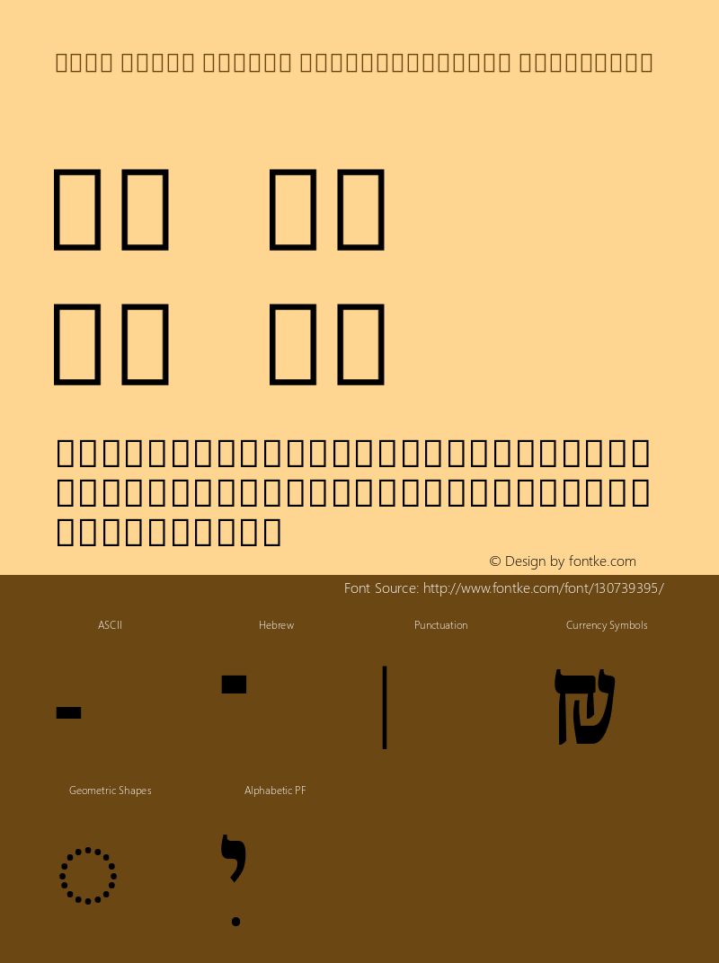 Noto Serif Hebrew ExtraCondensed ExtraBold Version 2.000; ttfautohint (v1.8.3) -l 8 -r 50 -G 200 -x 14 -D hebr -f none -a qsq -X 