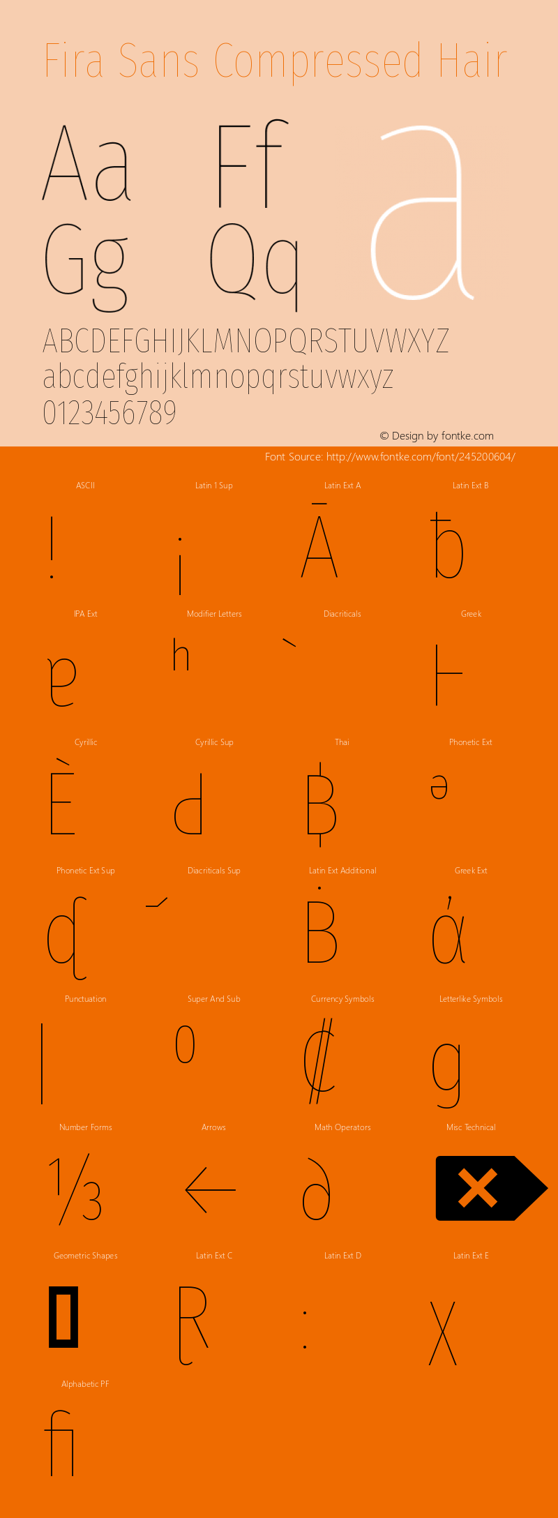 Fira Sans Compressed Hair Version 4.203;PS 004.203;hotconv 1.0.88;makeotf.lib2.5.64775图片样张