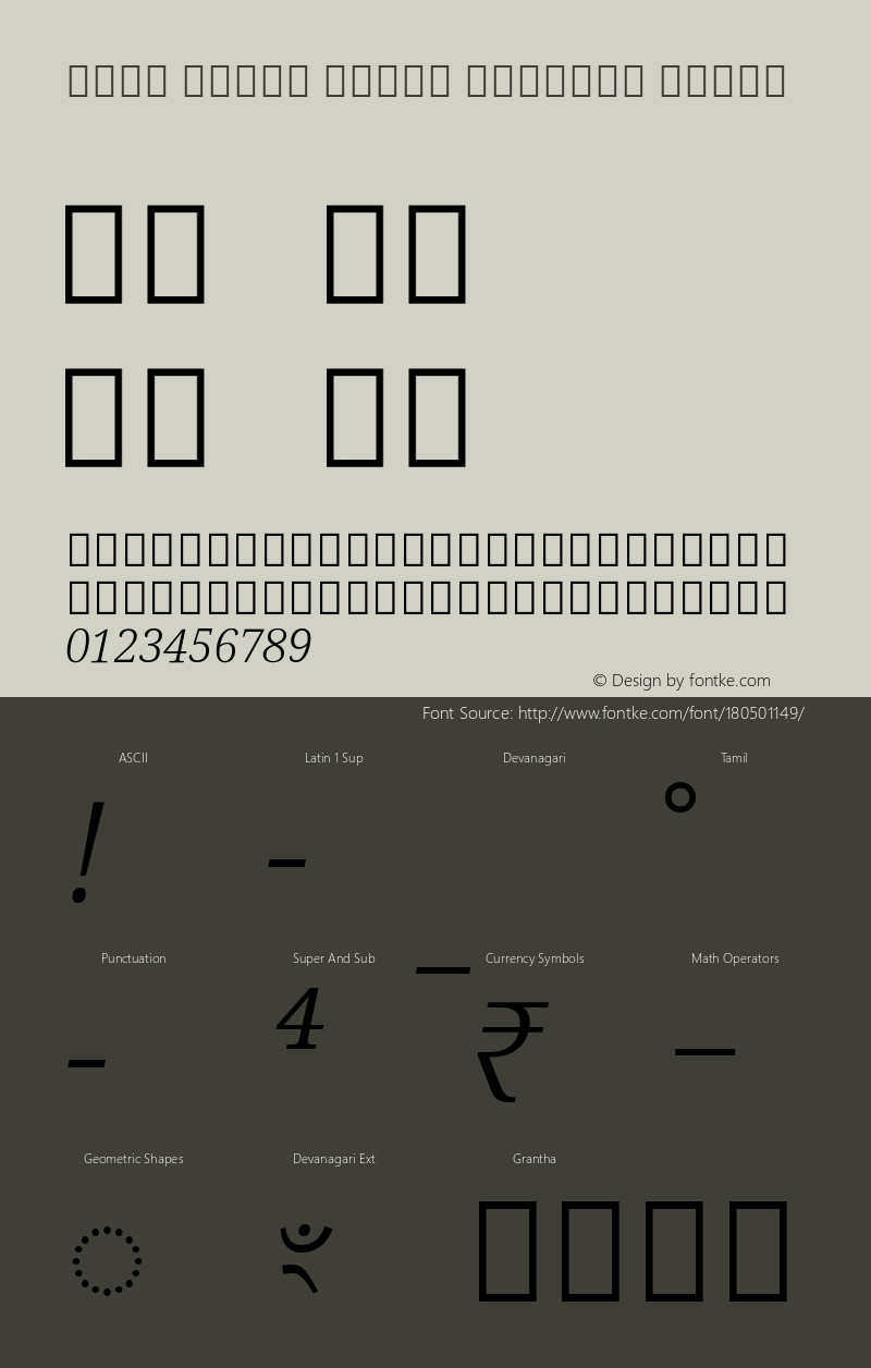 Noto Serif Tamil Slanted Light Version 2.001; ttfautohint (v1.8.4) -l 8 -r 50 -G 200 -x 14 -D taml -f none -a qsq -X 