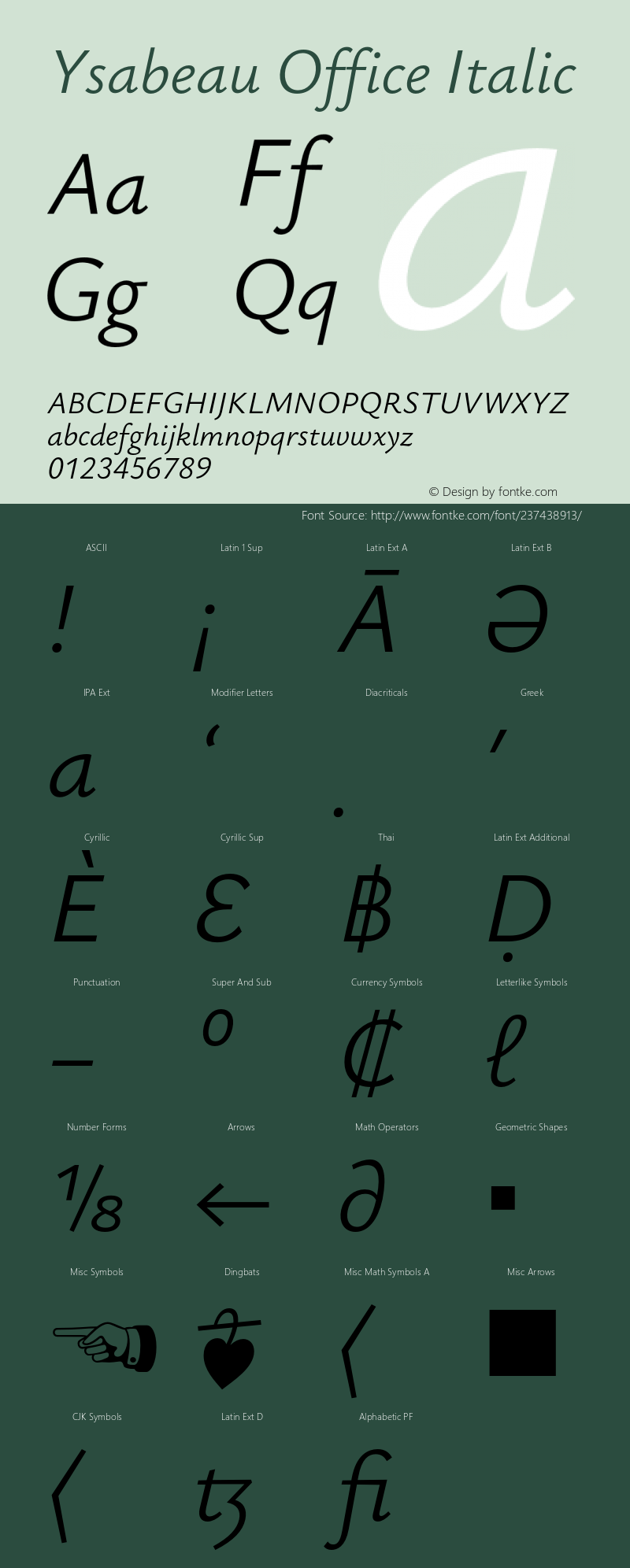 Ysabeau Office Italic Version 1.003;Glyphs 3.1.1 (3139)图片样张