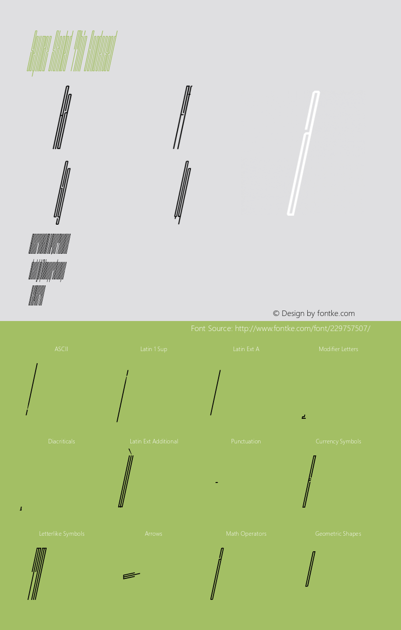 Seymaz Slanted Thin Condensed Version 1.000;hotconv 1.0.109;makeotfexe 2.5.65596图片样张