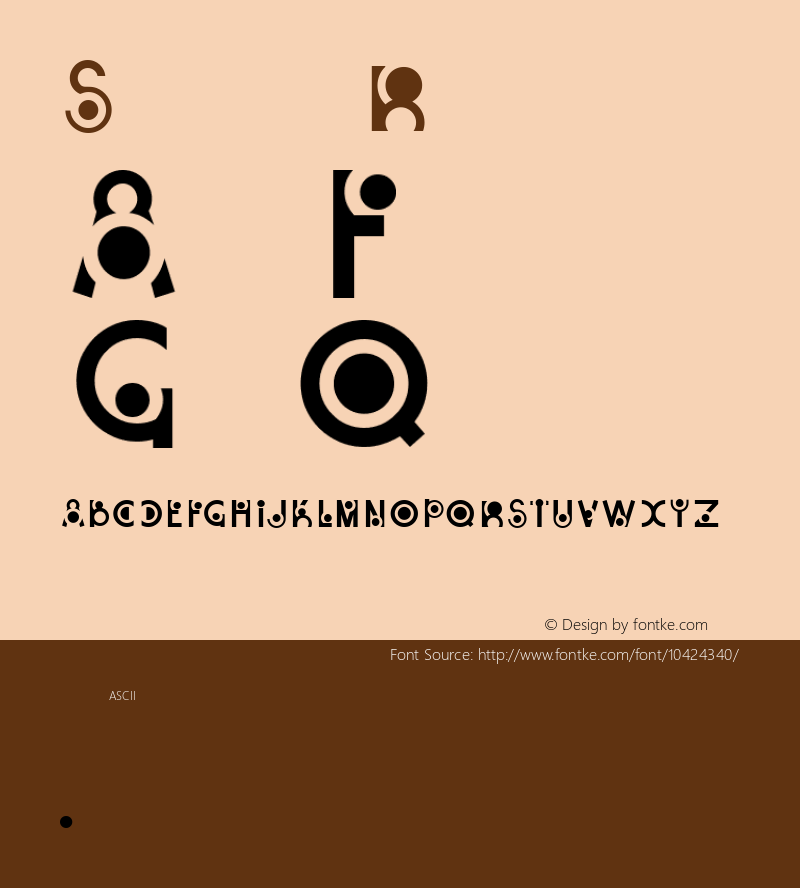 Snail Regular Unknown Font Sample