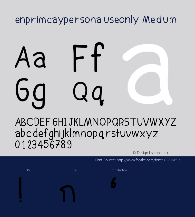 enprimcaypersonaluseonly Version 001.000图片样张