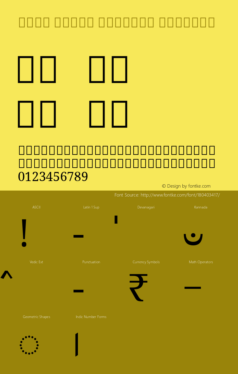 Noto Serif Kannada Regular Version 2.002; ttfautohint (v1.8.4) -l 8 -r 50 -G 200 -x 14 -D knda -f none -a qsq -X 