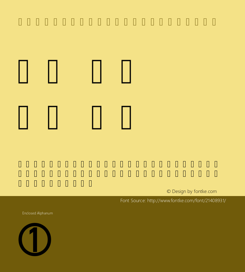 SeoulNamsanCBL Version 1.0 Font Sample