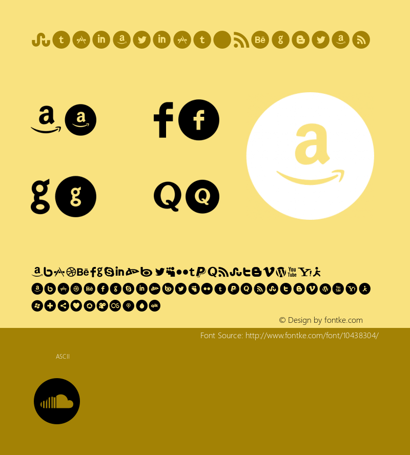 Socialico Regular 1.000 Font Sample