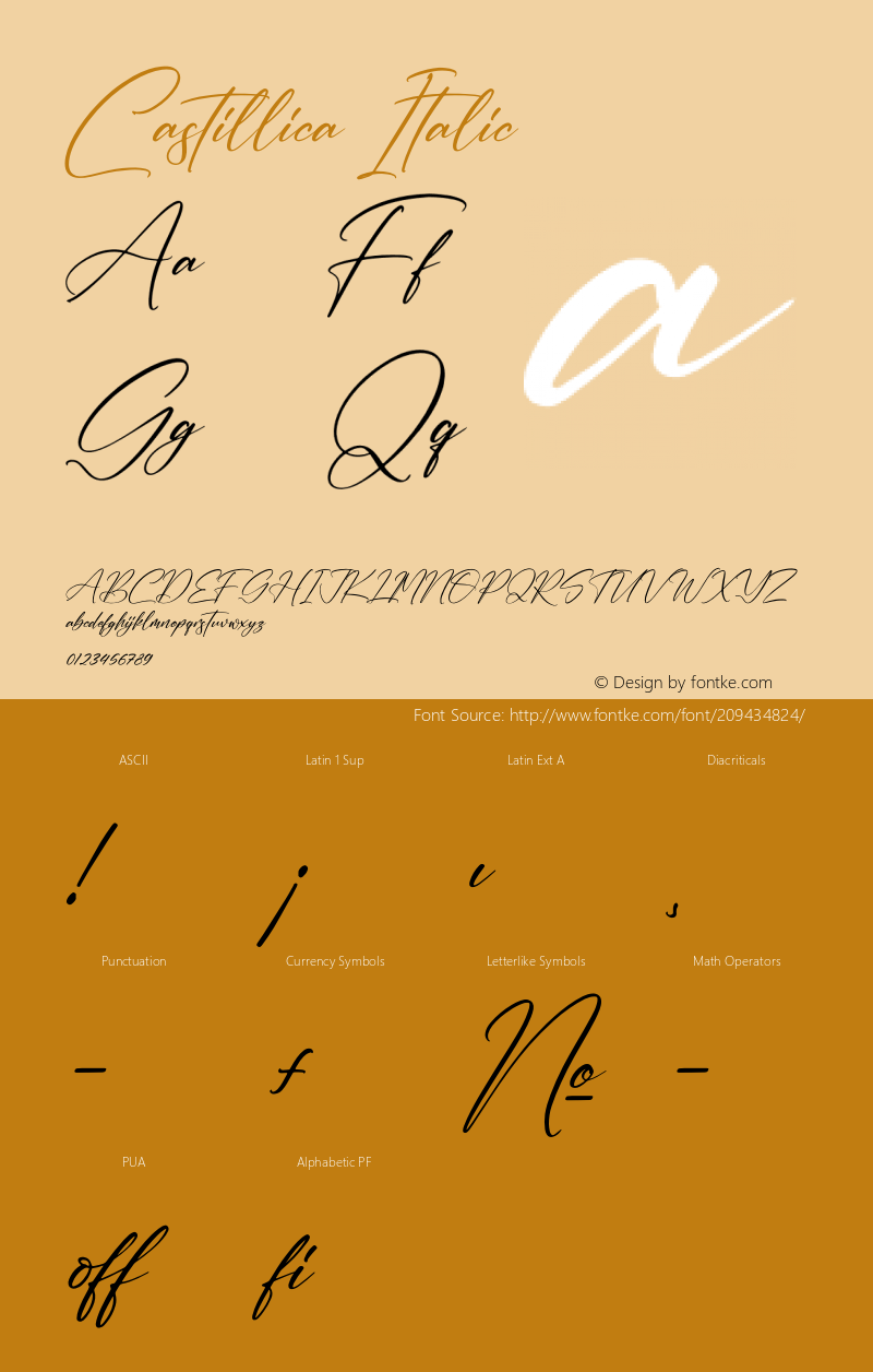 Castillica Italic Version 1.00;December 8, 2021;FontCreator 13.0.0.2680 64-bit图片样张