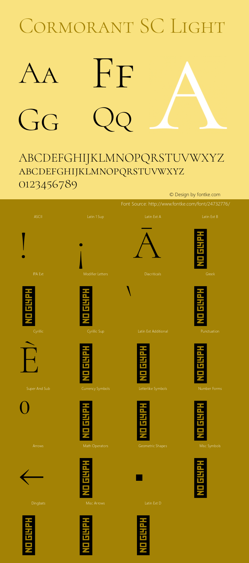 Cormorant SC Light Version 3.504;PS 003.504;hotconv 1.0.88;makeotf.lib2.5.64775 Font Sample