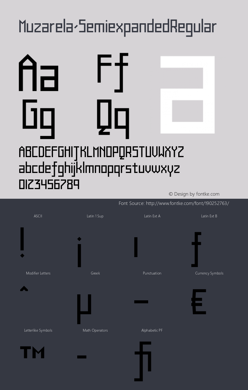 ☞Muzarela-SemiexpandedRegular Version 1.000;com.myfonts.tipotype.muzarela.semiexpanded-regular.wfkit2.3BFP图片样张