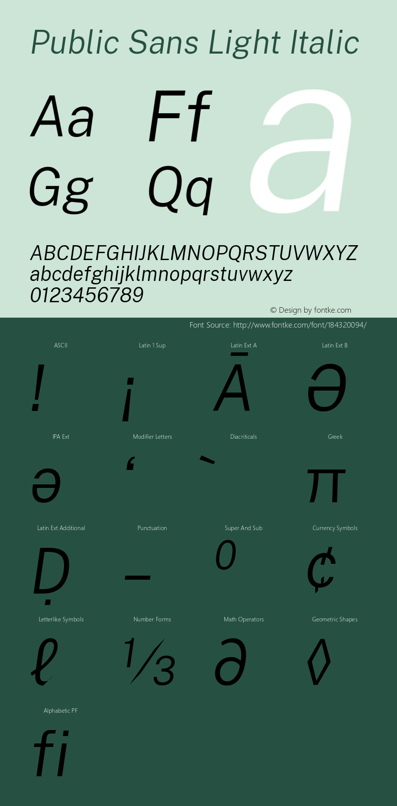 Public Sans Light Italic Version 1.000;PS 001.000;hotconv 1.0.88;makeotf.lib2.5.64775图片样张