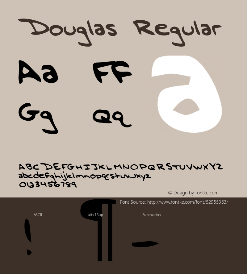 Douglas Altsys Metamorphosis:3/3/95 {DfLp-URBC-66E7-7FBL-FXFA} Font Sample