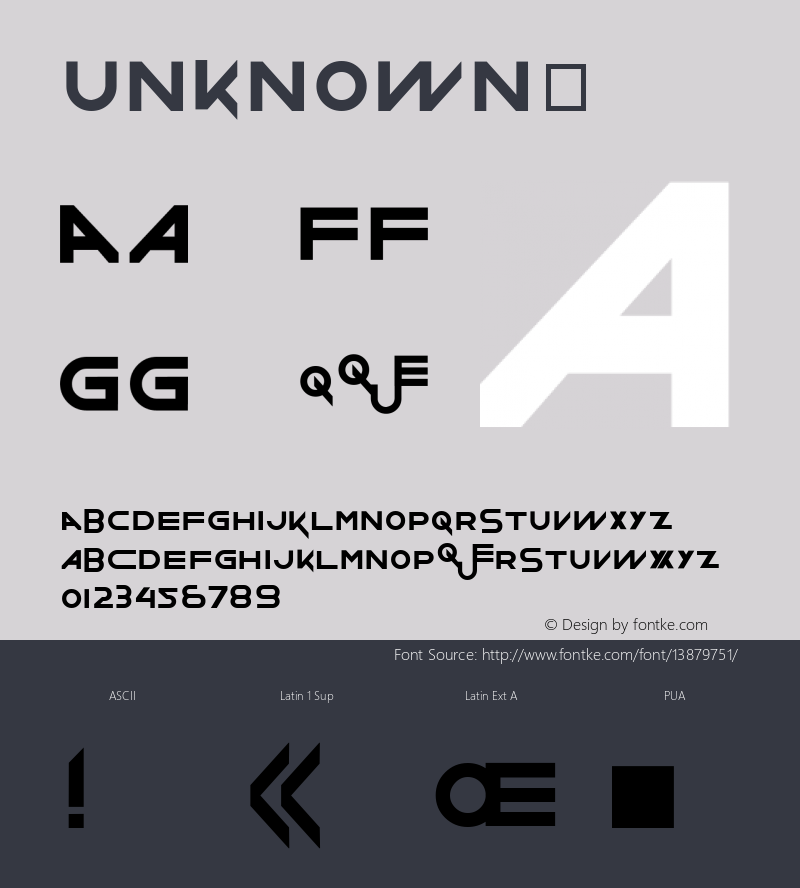 Unknown  This is a protected webfont and is intended for CSS @font-face use ONLY. Reverse engineering this font is strictly prohibited. Font Sample