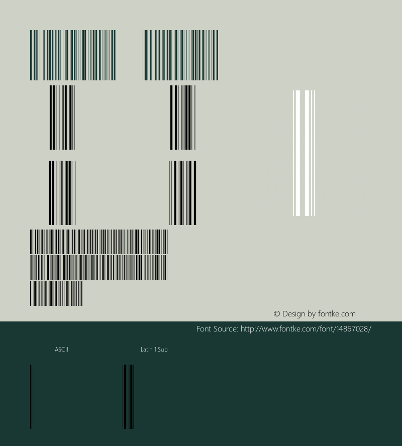 IntP60Dm Regular Version 1.000 Font Sample