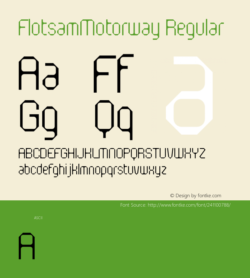 FlotsamMotorway Version 001.000图片样张