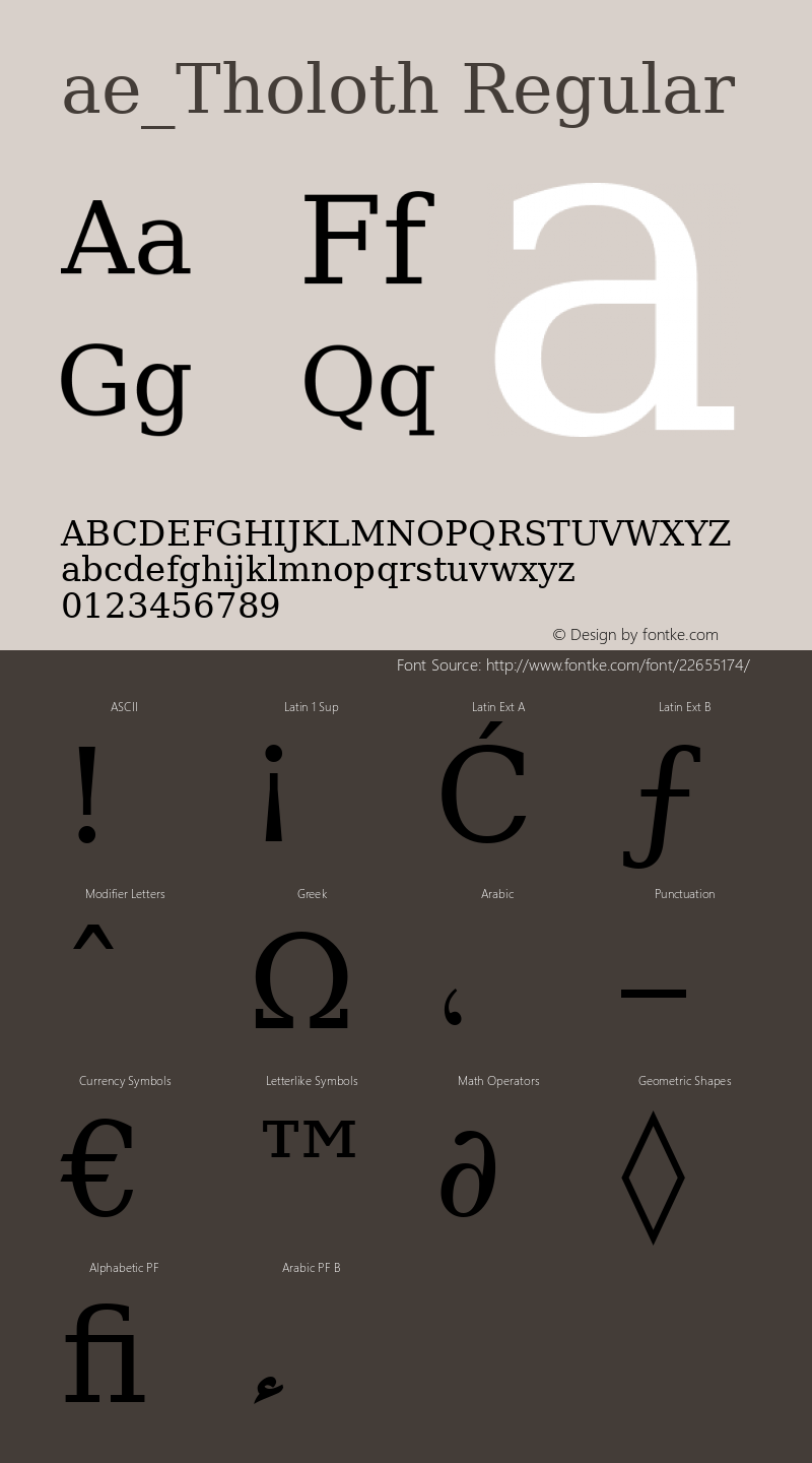 ae_Tholoth Jeddah K.S.A. 10-jun-95 Font Sample