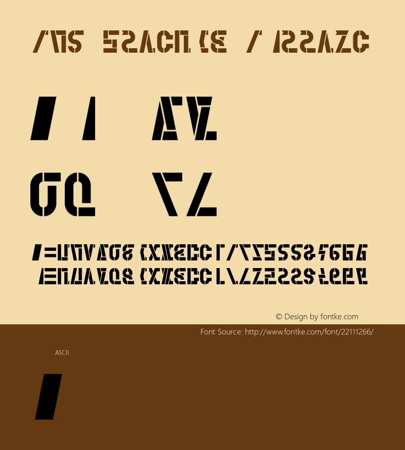 PDU Stencil Pattern Version 1.001; ttfautohint (v1.5) Font Sample