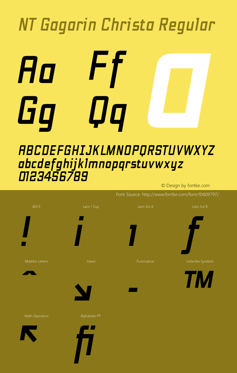 NT Gagarin Christa Regular Version 1.0;com.myfonts.novotypo.nt-gagarin.christa.wfkit2.3GsQ Font Sample