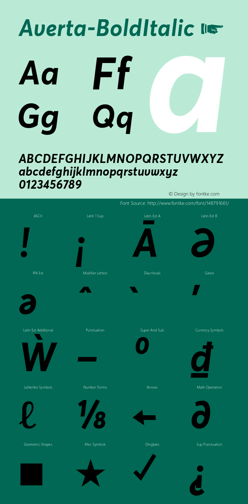 ☞Averta Bold Italic Version 1.002;PS 001.002;hotconv 1.0.70;makeotf.lib2.5.58329;com.myfonts.easy.intelligent-foundry.averta .bold-italic.wfkit2.version.4qmF Font Sample