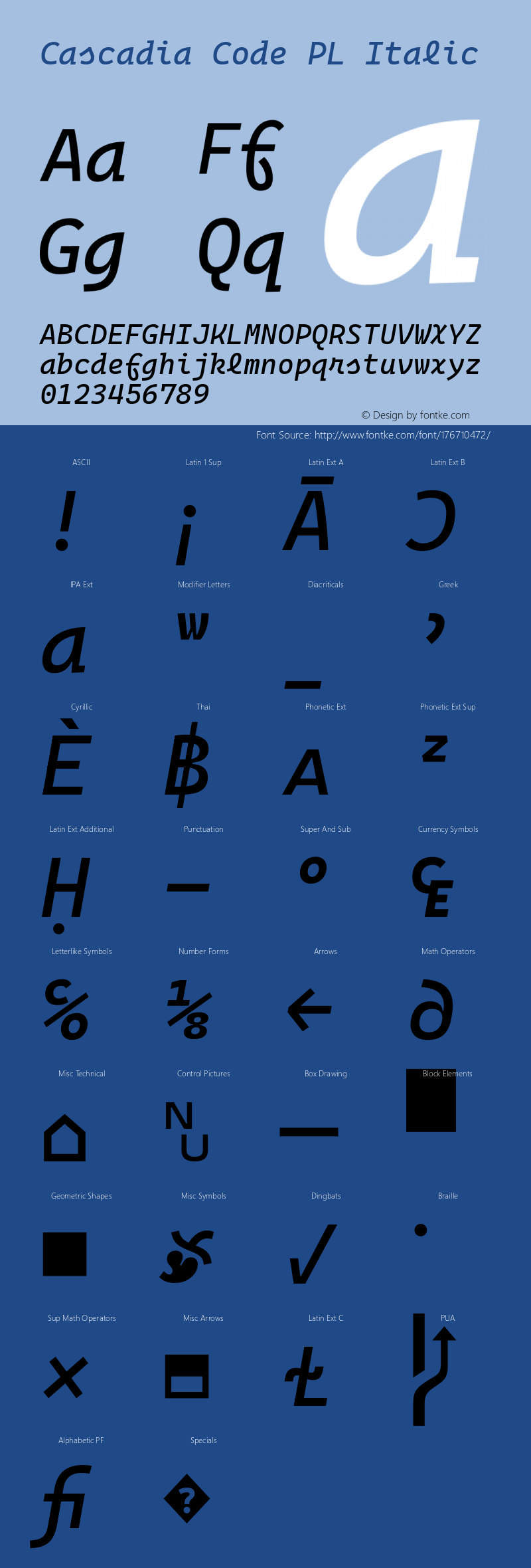 Cascadia Code PL Italic Version 2105.024图片样张