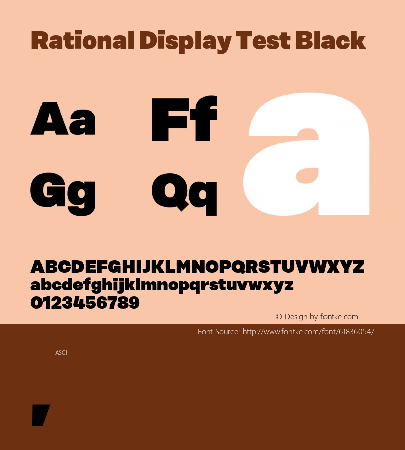 Rational Display Test Black Version 1.000;PS 001.000;hotconv 1.0.88;makeotf.lib2.5.64775 Font Sample