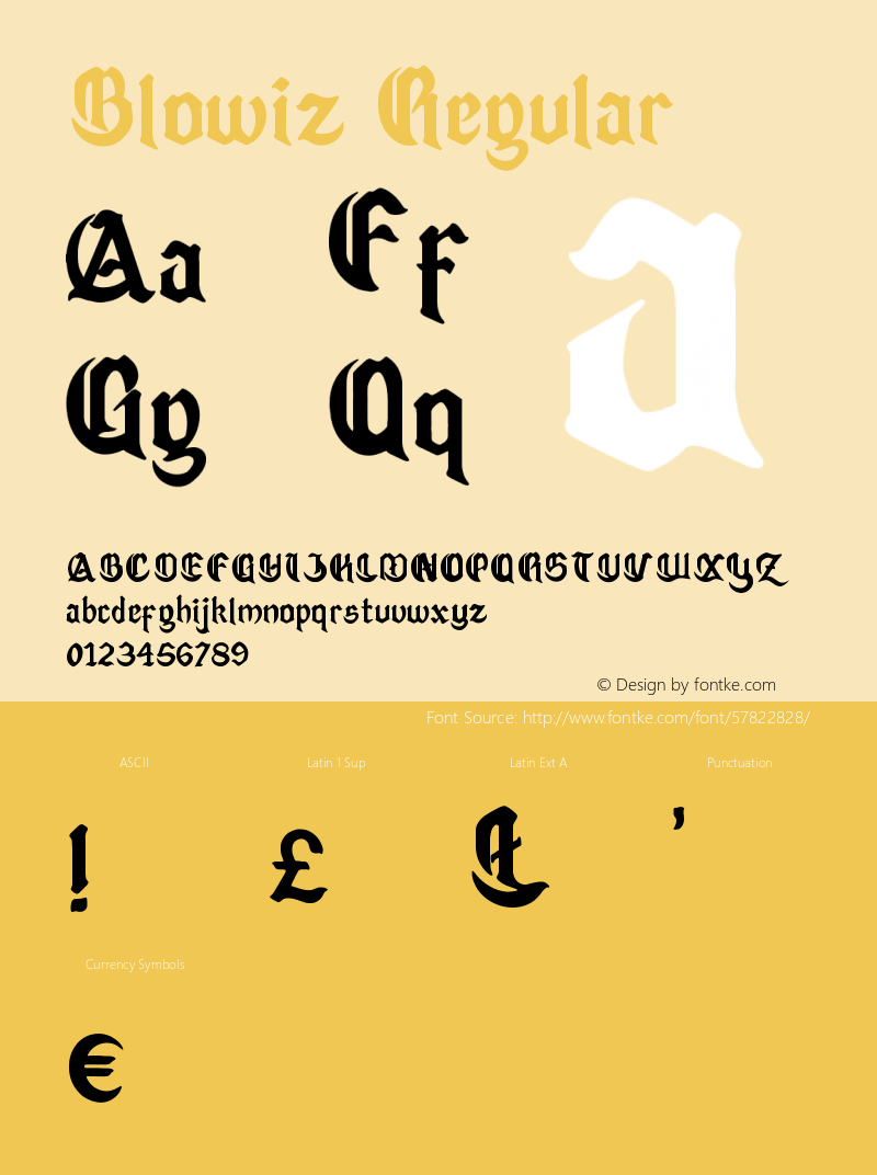 Blowiz Version 1.00;March 2, 2020;FontCreator 11.0.0.2408 32-bit Font Sample