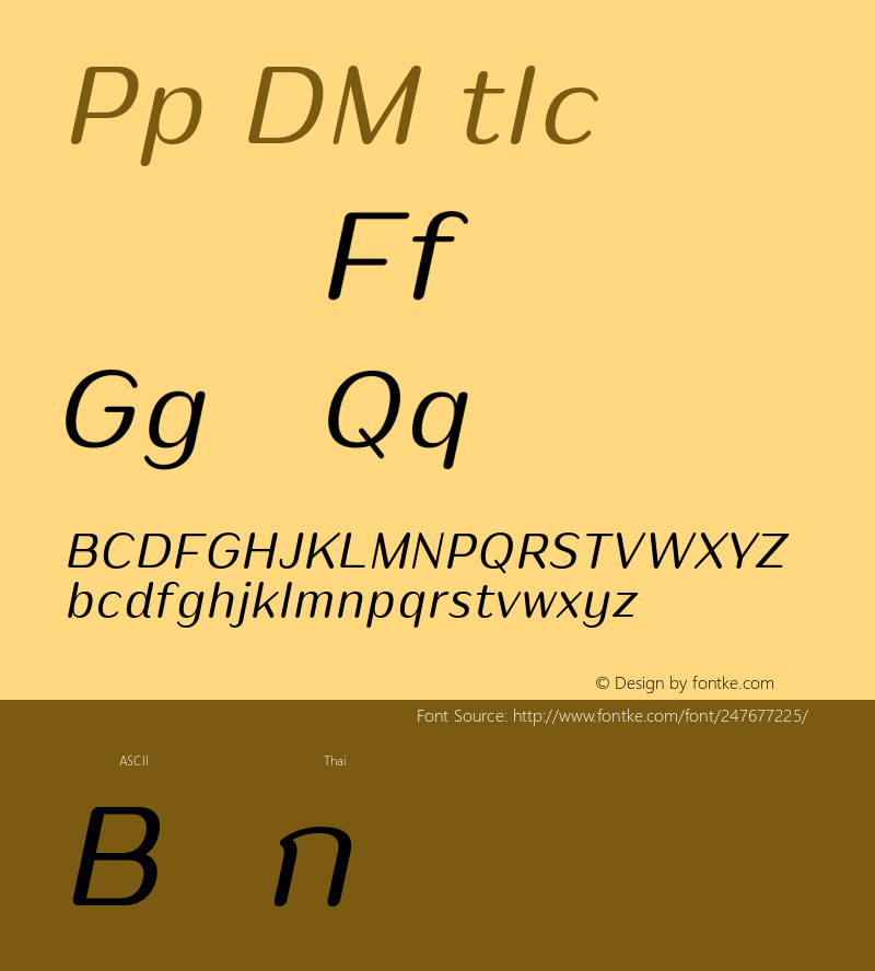 Puipui DEMO Italic Version 1.001;Glyphs 3.1.2 (3151)图片样张