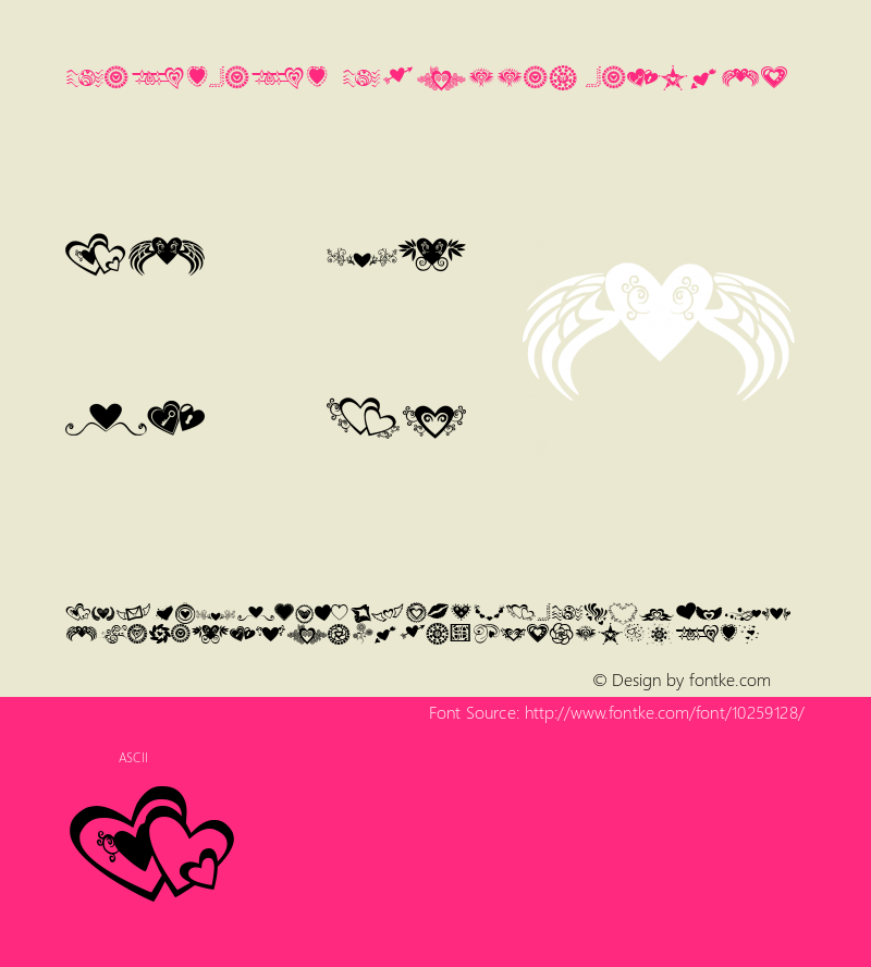 SexyRexy-Smitten Regular Version 1.0 January 20, 2007 initial release Font Sample