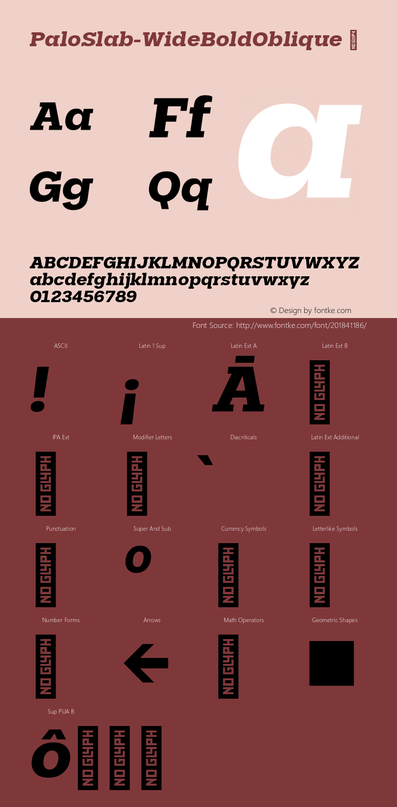 ☞Palo Slab Wide Bold Oblique Version 1.000;hotconv 1.0.109;makeotfexe 2.5.65596;com.myfonts.easy.typeunion.palo-slab.wide-bold-oblique.wfkit2.version.5F4C图片样张