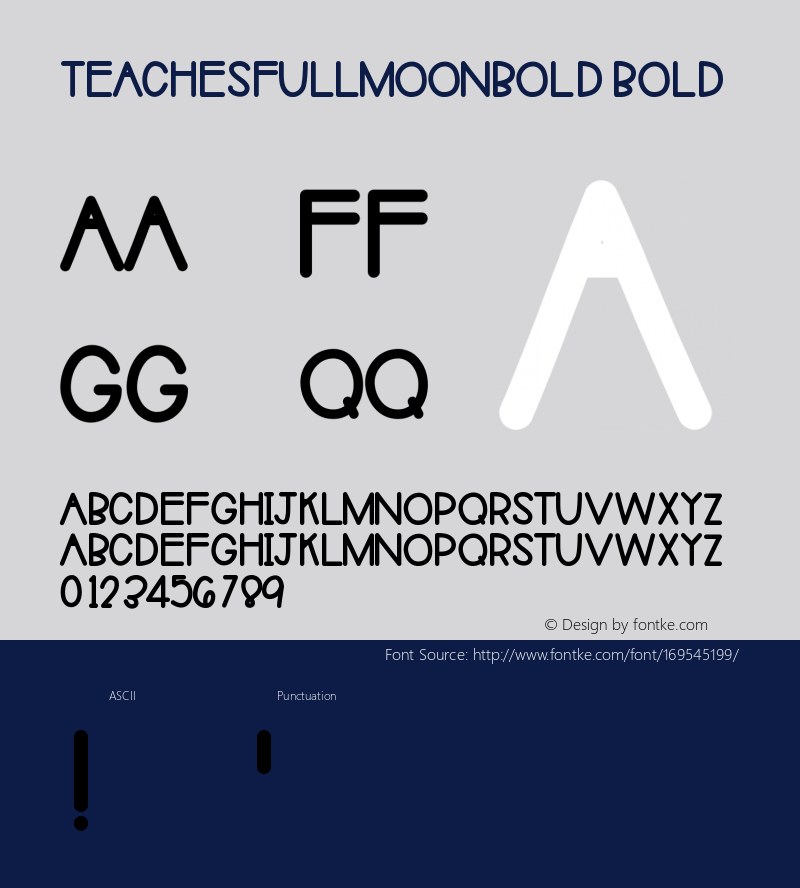 TEACHESFullMoonBold Version 001.000图片样张