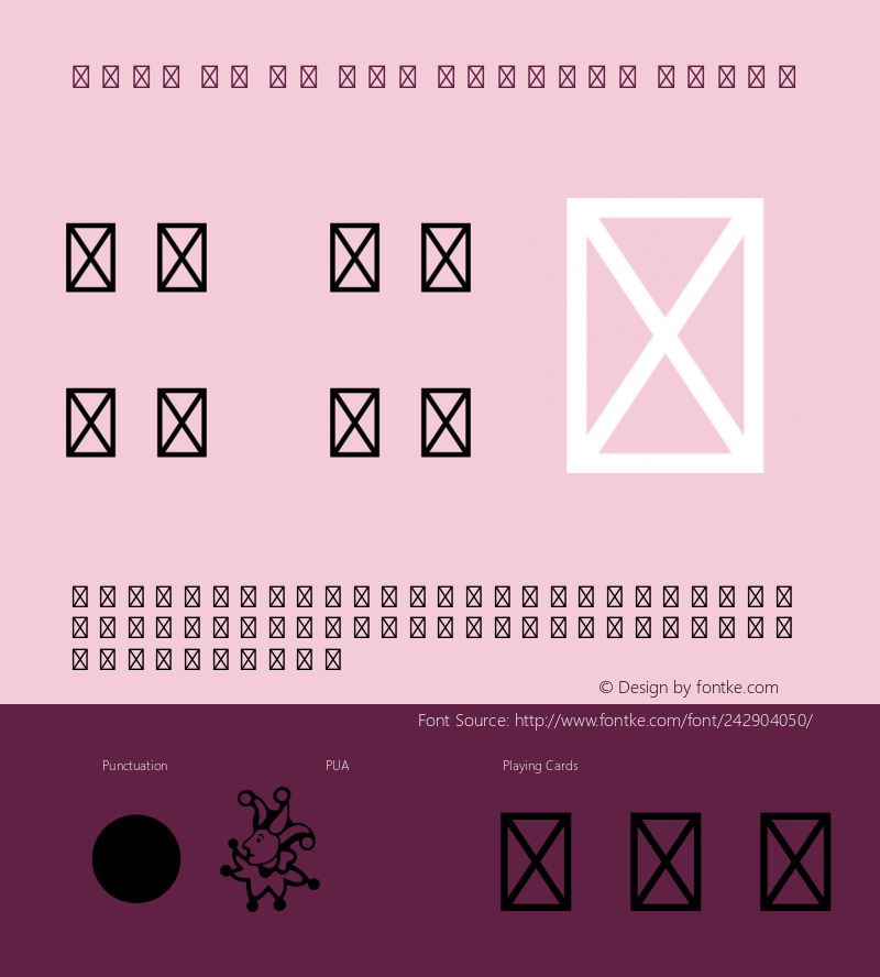 GamePiLTStd-EnglishCards Version 2.096;PS 005.000;hotconv 1.0.67;makeotf.lib2.5.33168图片样张