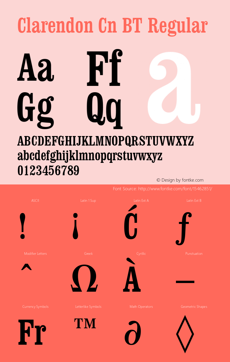 Clarendon Cn BT Regular mfgpctt-v1.53 Monday, February 1, 1993 1:36:48 pm (EST) Font Sample