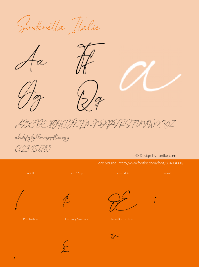 Sindenetta Italic Version 1.00;October 4, 2020;FontCreator 13.0.0.2683 64-bit Font Sample