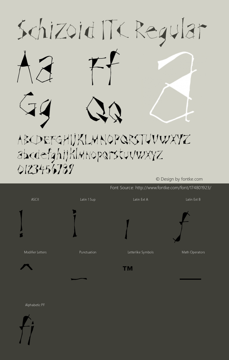 SchizoidITC 001.001图片样张