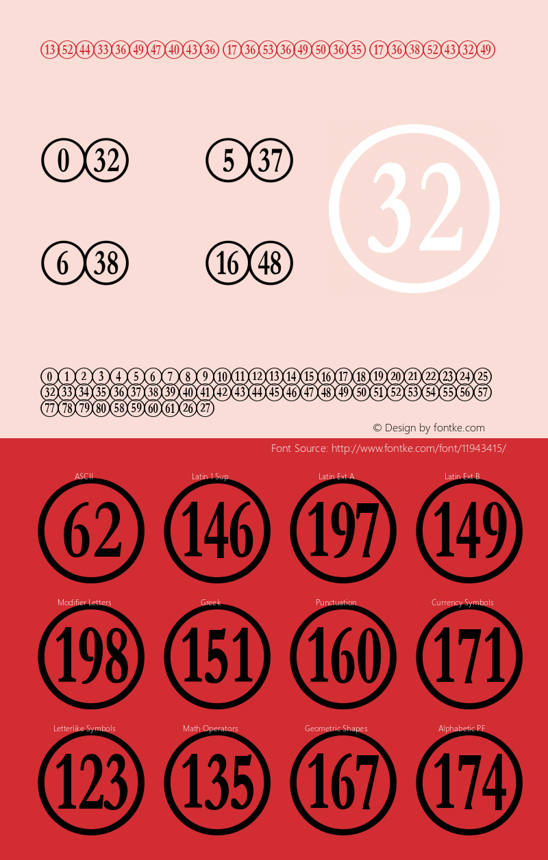 Numberpile Reversed Regular OTF 3.000;PS 001.001;Core 1.0.29 Font Sample