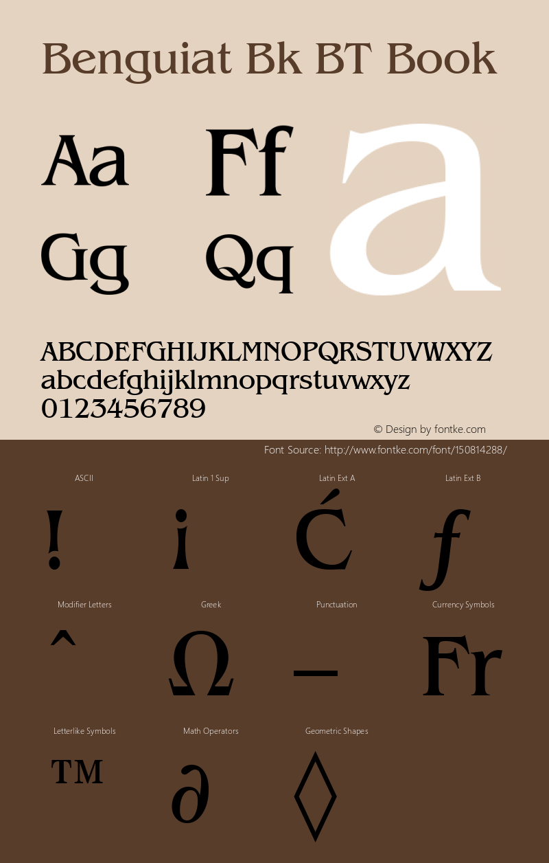 Benguiat Book BT mfgpctt-v1.53 Friday, January 29, 1993 11:23:55 am (EST) Font Sample