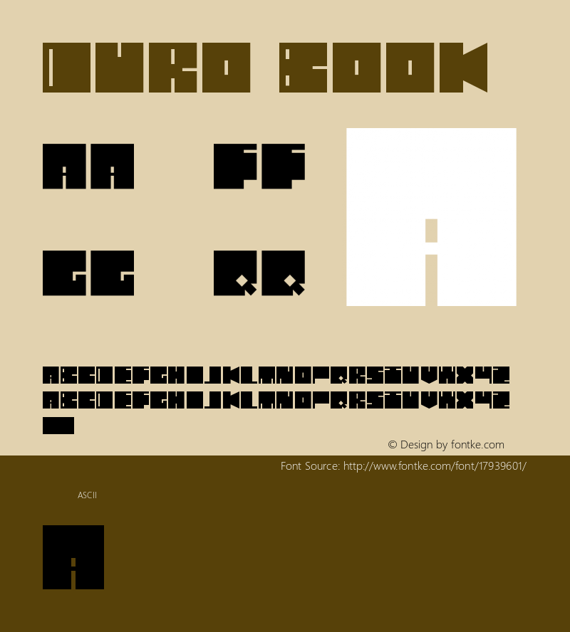 Duro Book Version 1.0 Font Sample