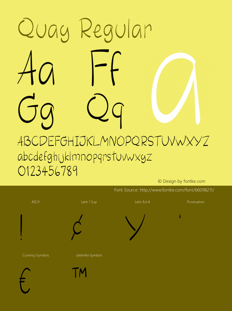 Quay Version 1.001;Fontself Maker 3.5.1 Font Sample