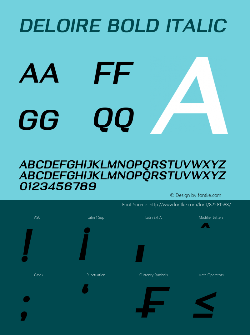 Deloire Bold Italic Version 1.00;October 1, 2020;FontCreator 13.0.0.2683 64-bit Font Sample