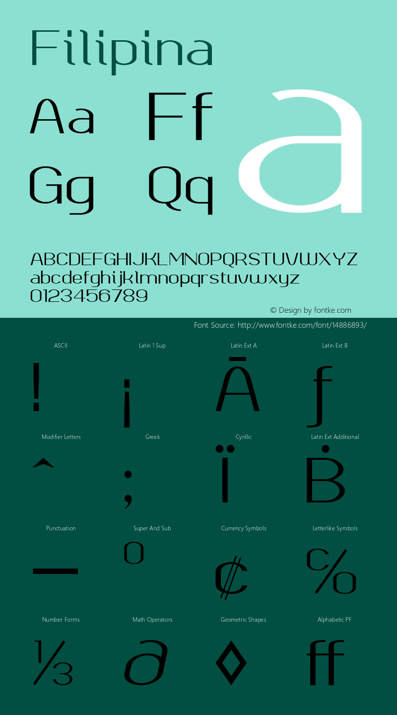 Filipina ☞ Version 1.000 2009 initial release;com.myfonts.easy.activesphere.filipina.regular.wfkit2.version.3AFn Font Sample