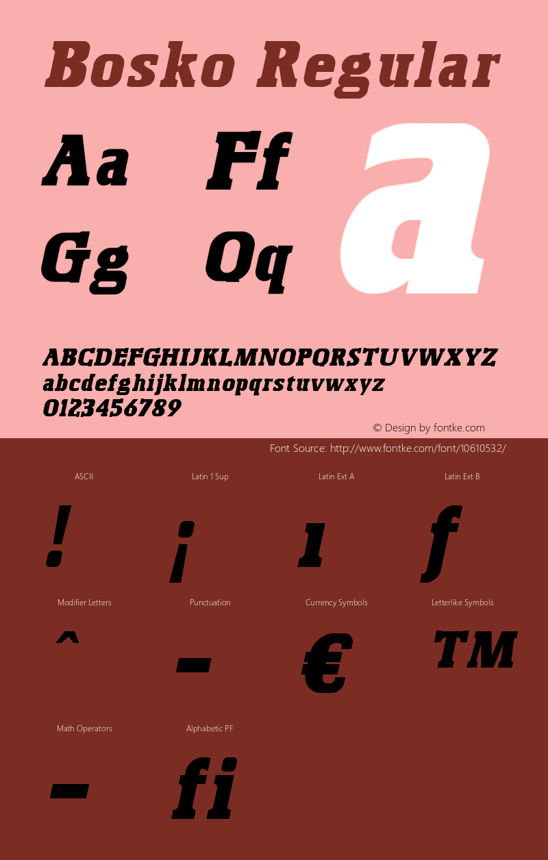 Bosko Regular 1.000;com.myfonts.northernblock.bosko.italic.wfkit2.3y6u Font Sample