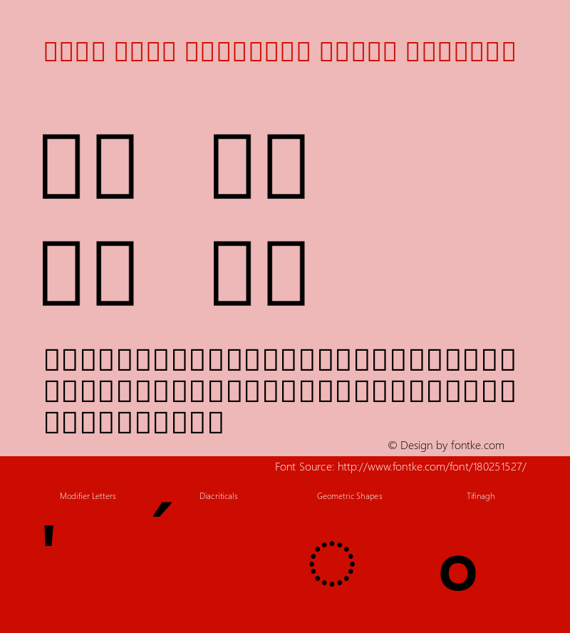 Noto Sans Tifinagh Hawad Regular Version 2.002; ttfautohint (v1.8.4) -l 8 -r 50 -G 200 -x 14 -D tfng -f none -a qsq -X 