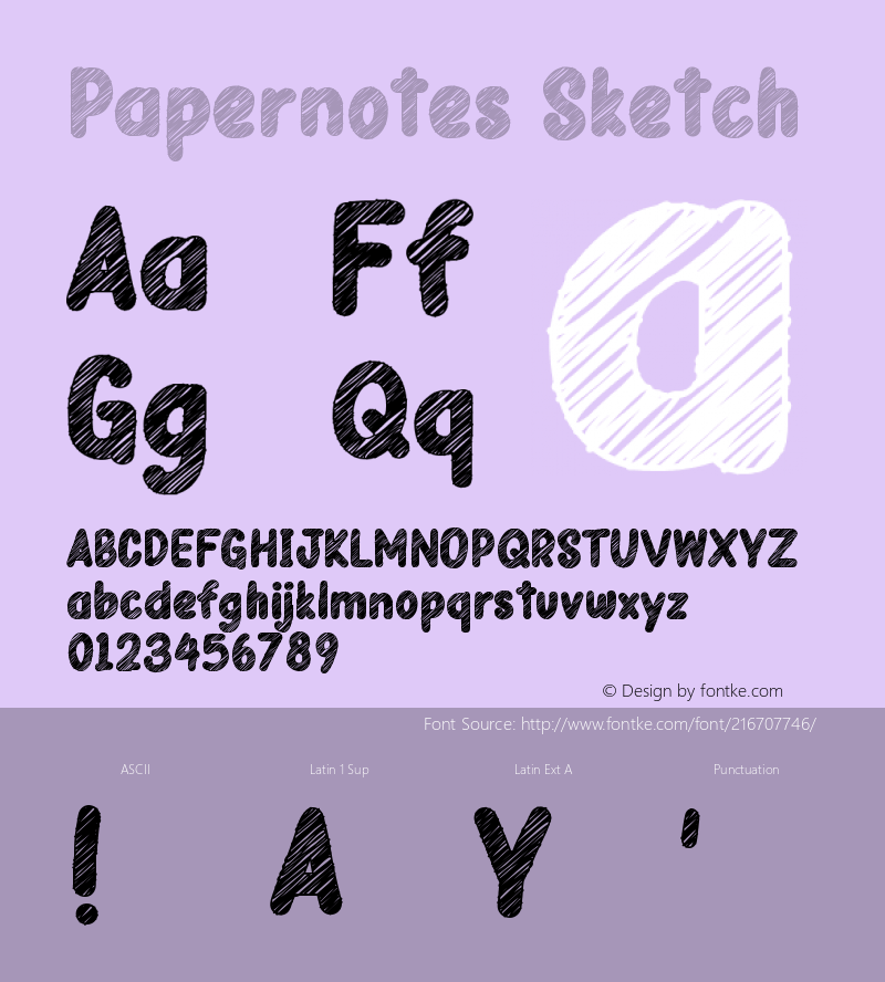 Papernotes Sketch Version 1.002;Fontself Maker 3.5.1图片样张