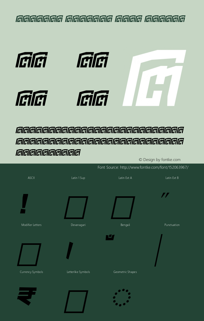 Niladri Russian Bold Italic Version 1.00 Designed by Niladri Shekhar Bala Font Sample