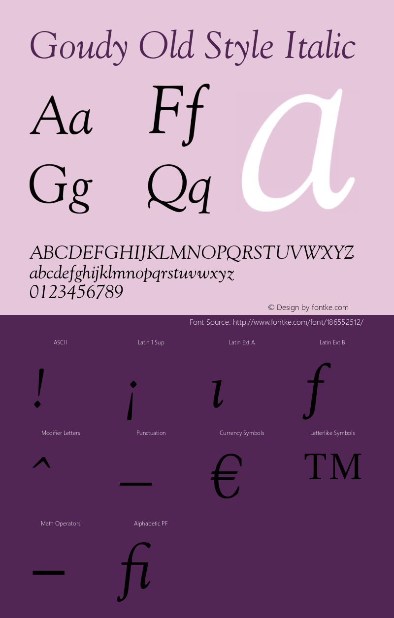 Goudy-Italic 001.003图片样张