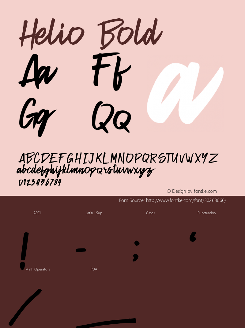 Helio Bold Version 1.00;May 14, 2019;FontCreator 11.5.0.2430 32-bit Font Sample