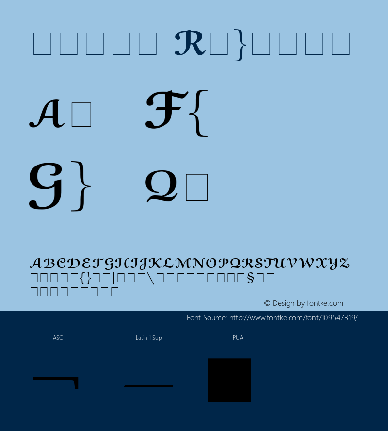 eusb7 Regular 1.2/19-Jan-95 Font Sample