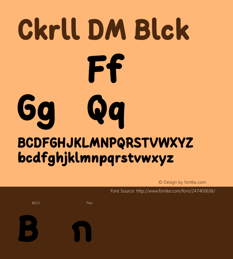 Cakerolli DEMO Black Version 1.000;Glyphs 3.1.2 (3151)图片样张